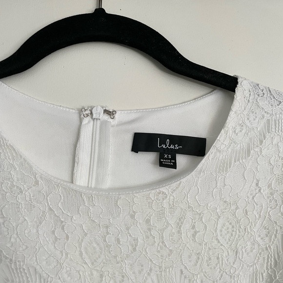 Lulu’s White Dress - Picture 5 of 6